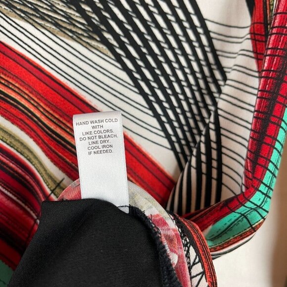 Cato Women 3/4 Sleeve Stretch Pullover Top Size S - Picture 5 of 8